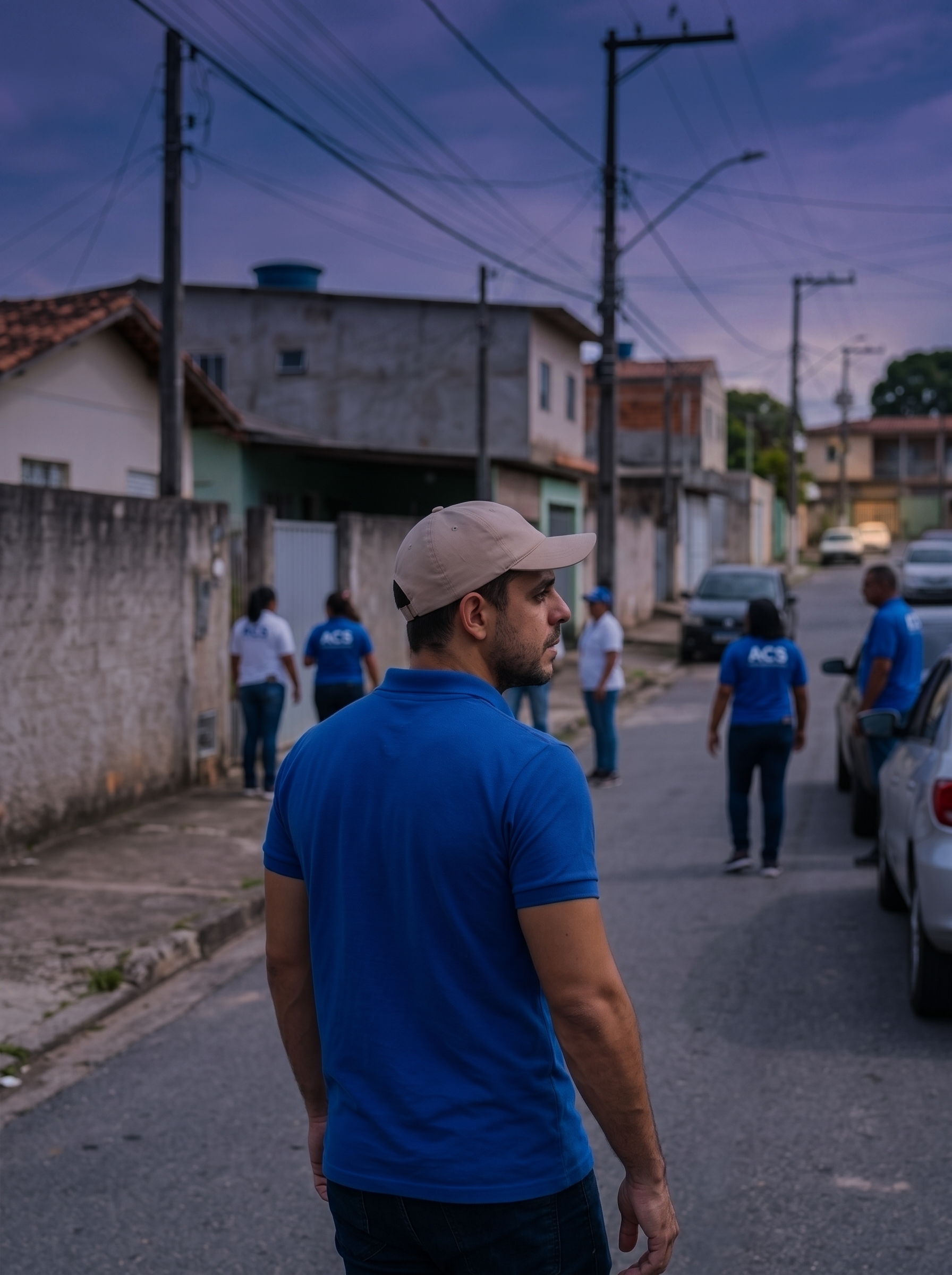 Profissional em atuação territorial